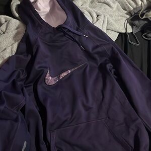 Purple Nike hoodie